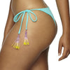 string bikini tassel halter swimsuit backless swimwear bikini swim brand travel beachwear resortwear luxury swimwear one piece turquoise blue navy beach travel swimsuit luxury swim brand fashion netaporter selfridges farfetch harrods  africa europe travel blogger London Paris Milan pink  bikini top bikini bottom strapless bikini bottom