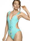 string bikini tassel halter swimsuit backless swimwear bikini swim brand travel beachwear resortwear luxury swimwear one piece turquoise blue navy beach travel swimsuit luxury swim brand fashion netaporter selfridges farfetch harrods  africa europe travel blogger London Paris Milan pink  bikini top bikini bottom strapless bikini bottom ruffle straps
